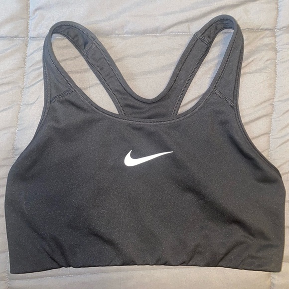Black Nike Sports Bra Dri-Fit - Picture 1 of 5